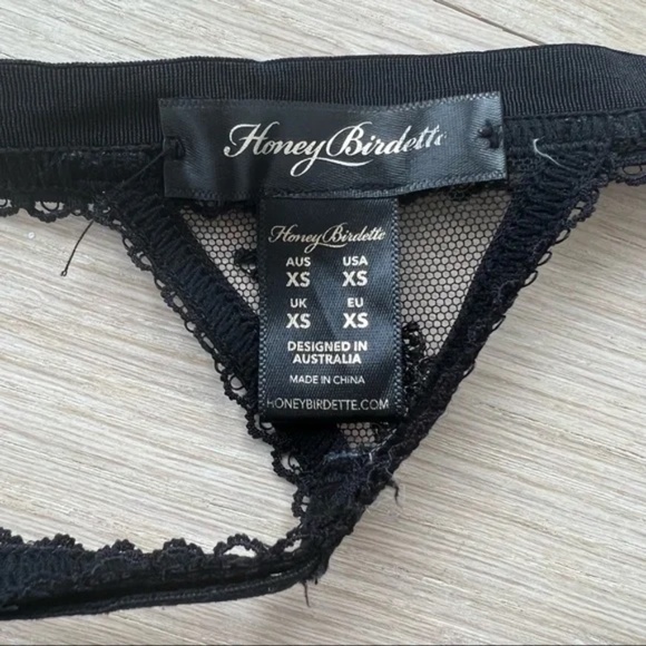 Honey Birdette Layla Thong Panty - Picture 6 of 6